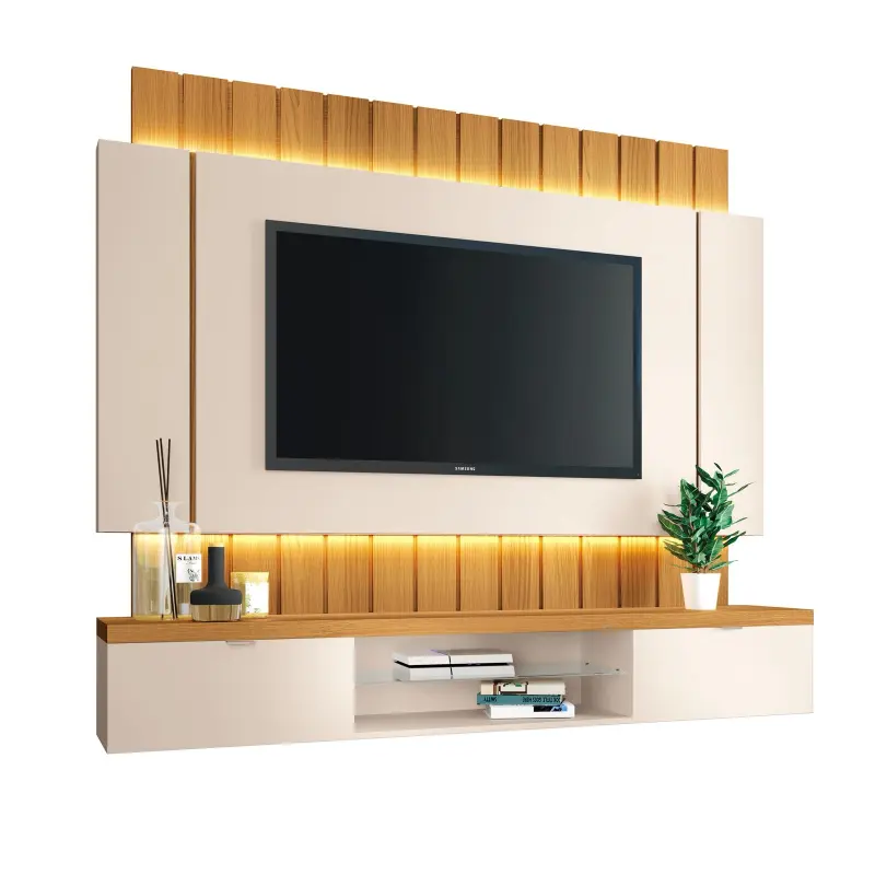 Panel ILLUSION 1,80 varillado con luz led hasta 55”